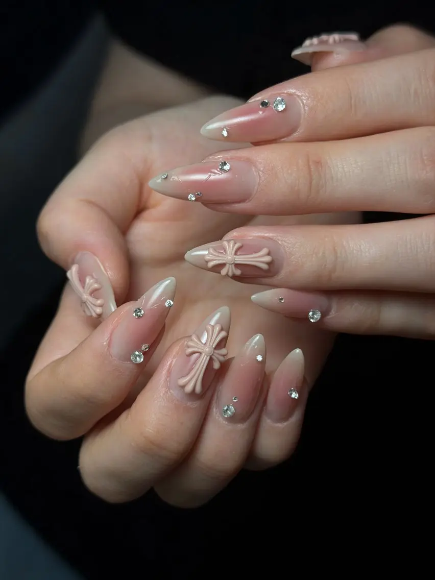 ネイル 韓国ネイル シンプルネイル ワンホンネイル ハンドネイル CoMo Nailのネイルデザイン