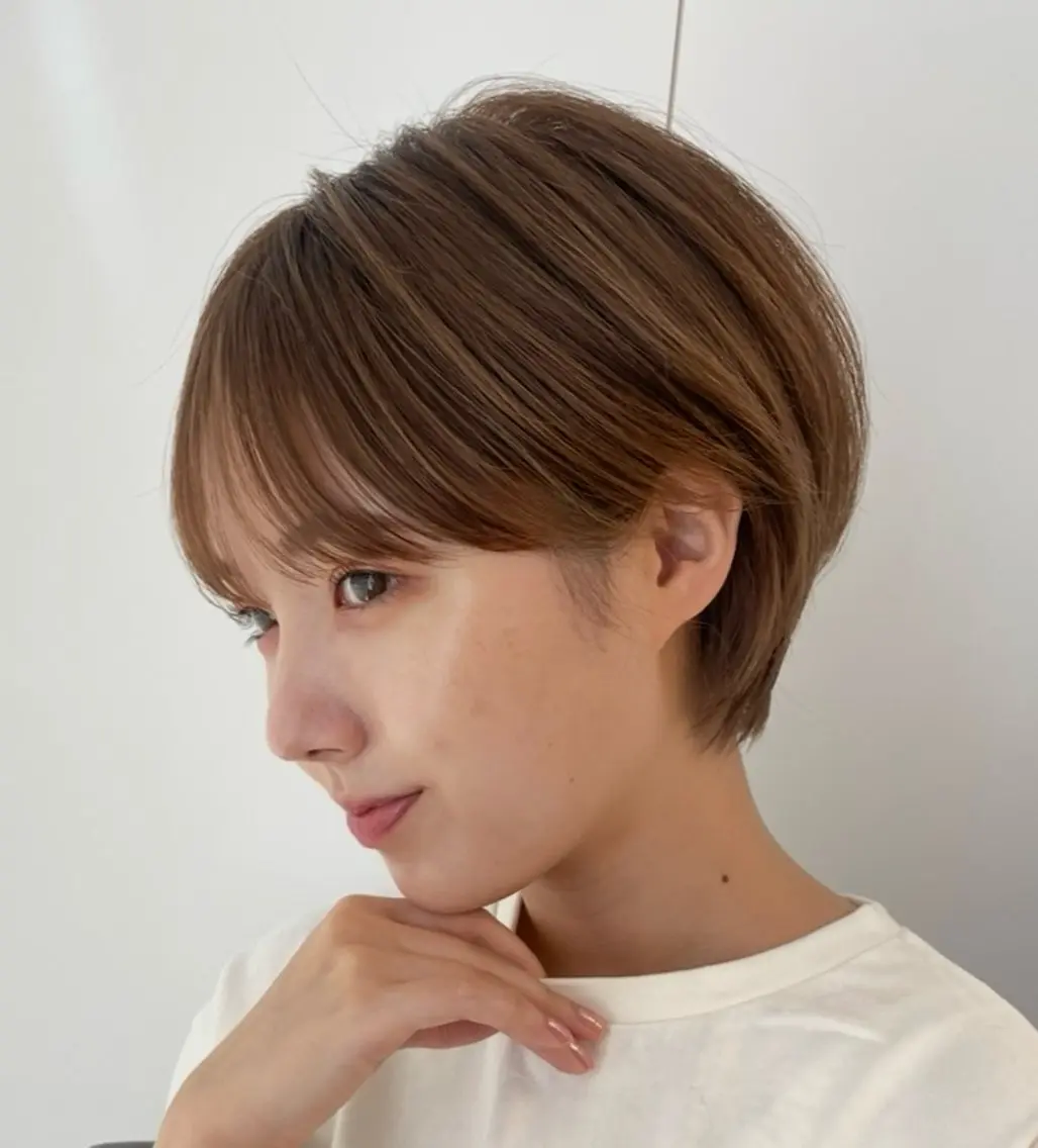 ショート 似合わせno.1💎 韓国ヘア特化まなかのヘアスタイル