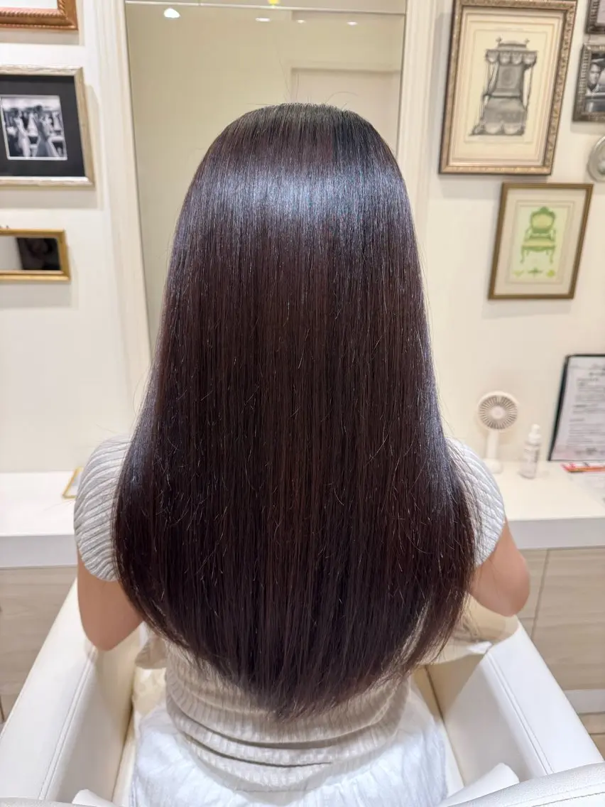 ロング 髪質改善 トリートメント トリートメント たなか あいり【自由が丘】のヘアスタイル