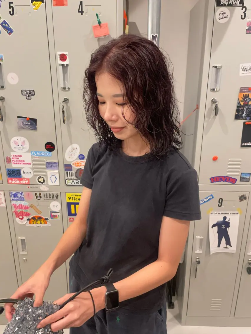 ミディアム 大庭 渚紗のヘアスタイル