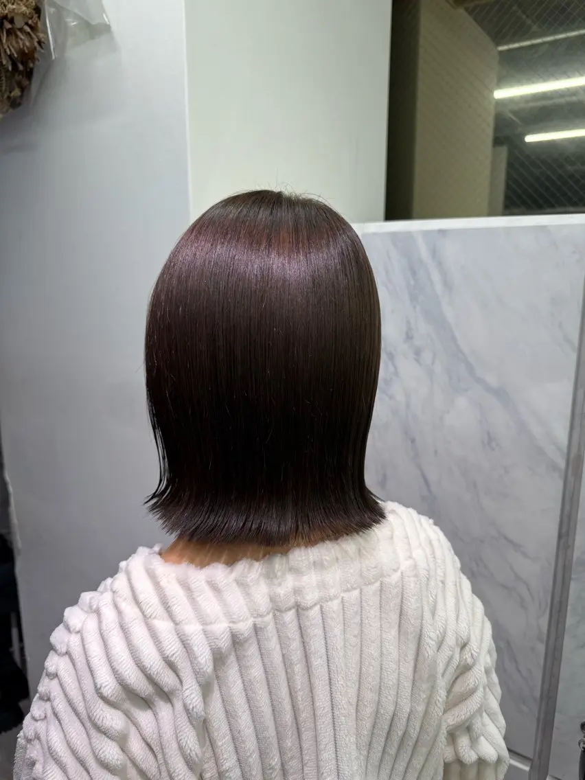カラー ヘアカラー トリートメント miwa 🖤のヘアスタイル