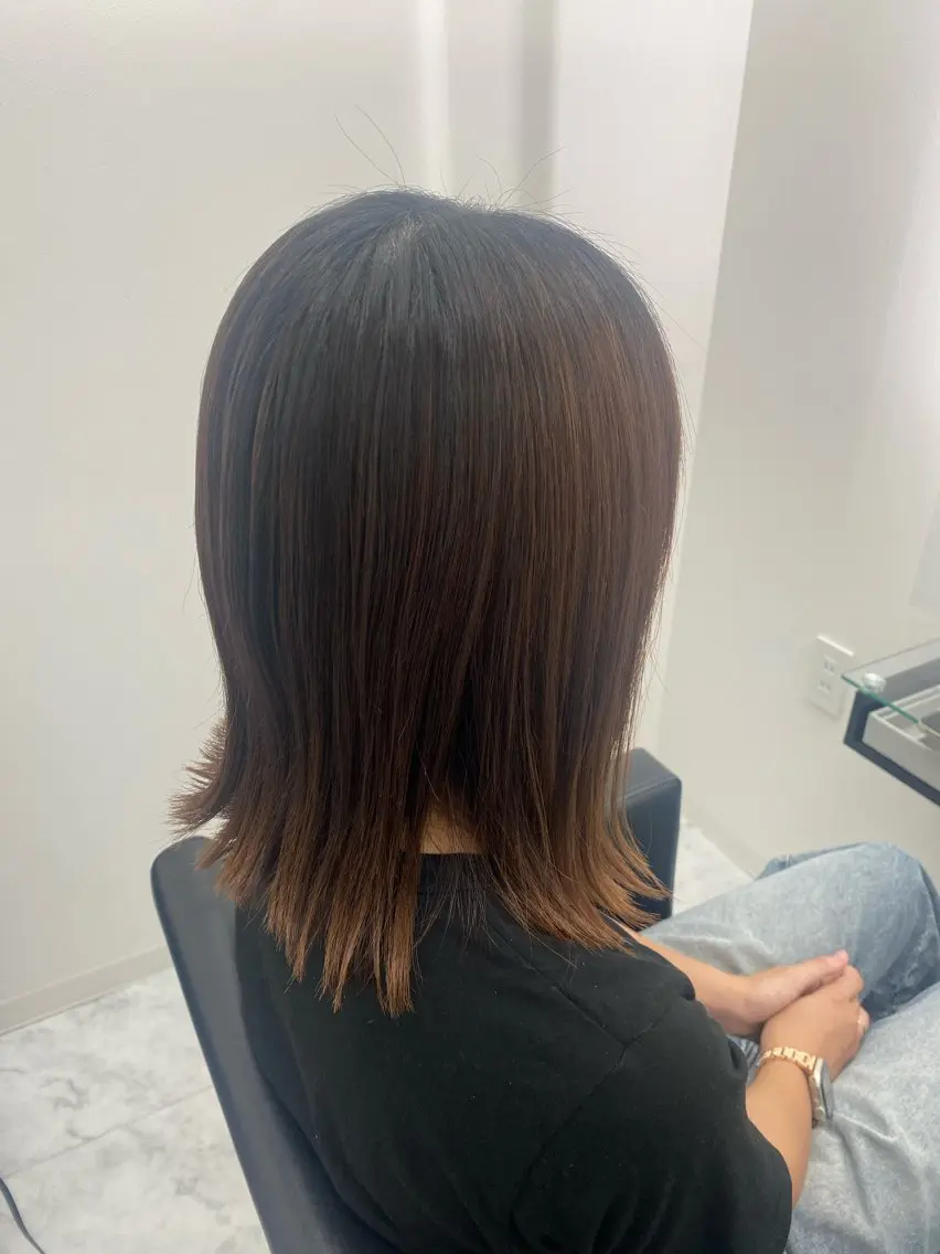 ミディアム ボブ 髪質改善サロン🫧 セキチサトのヘアスタイル