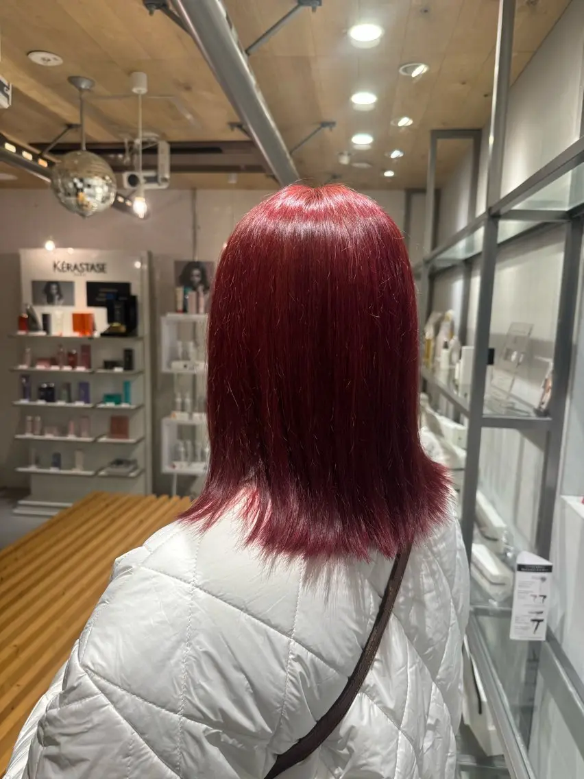 ミディアム 🌶F-CODE RINA🌶のヘアスタイル