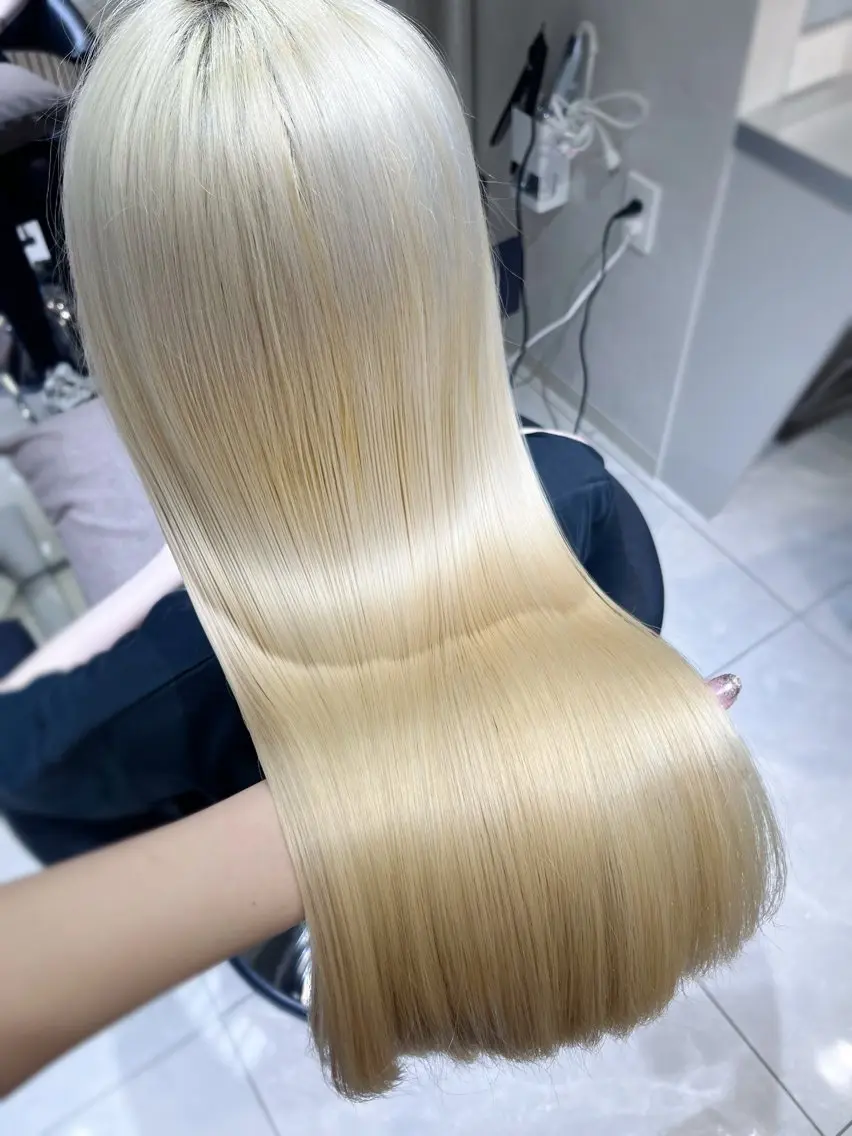 【🤍minimo限定🤍】Aujua treatment +盛れる韓国風コテ巻き仕上げ♡の写真