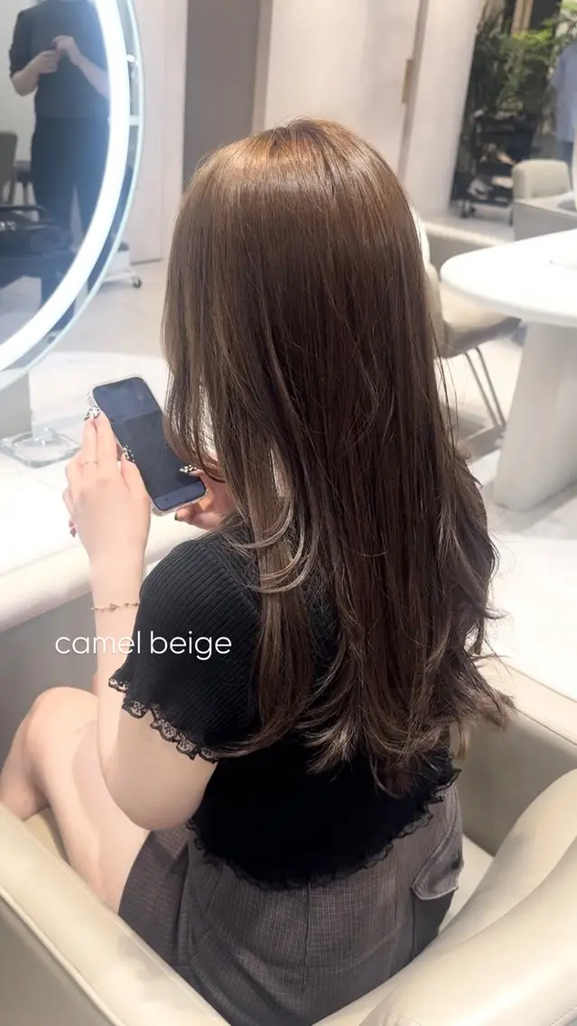 カラー sumire ༊·˚のヘアスタイル