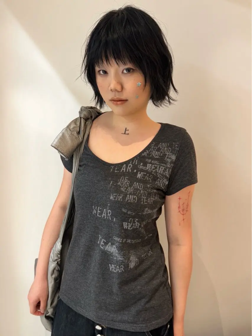ショート カラー カット ヘアカラー トリートメント misa___boo MISAのヘアスタイル