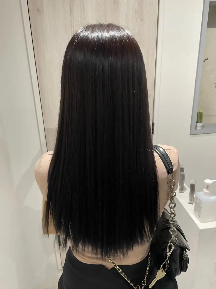 【ミニモ限定】カット×縮毛矯正×炭酸泉×3stepトリートメントの写真