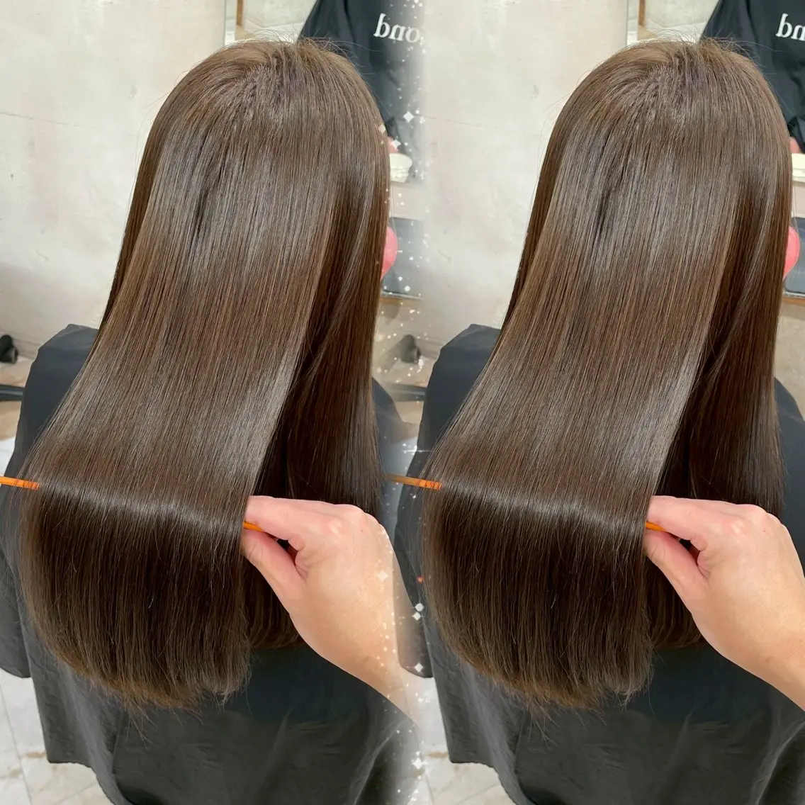 ロング カラー 透明感カラー 似合わせカット カット ヘアカラー トリートメント 縮毛矯正/艶髪/ 透明感カラー/たくまのヘアスタイル