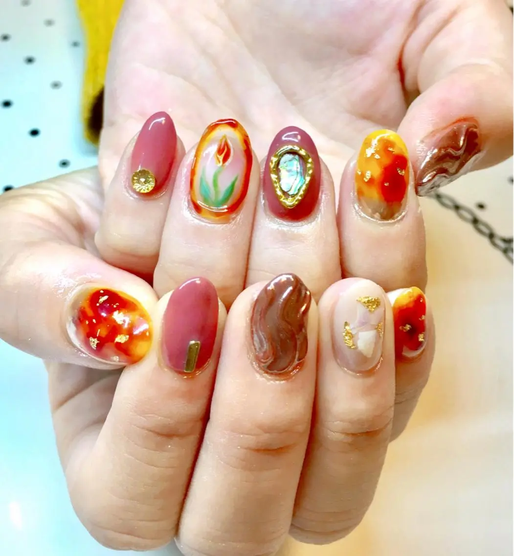 ネイル ハンドネイル nailist cocoのネイルデザイン