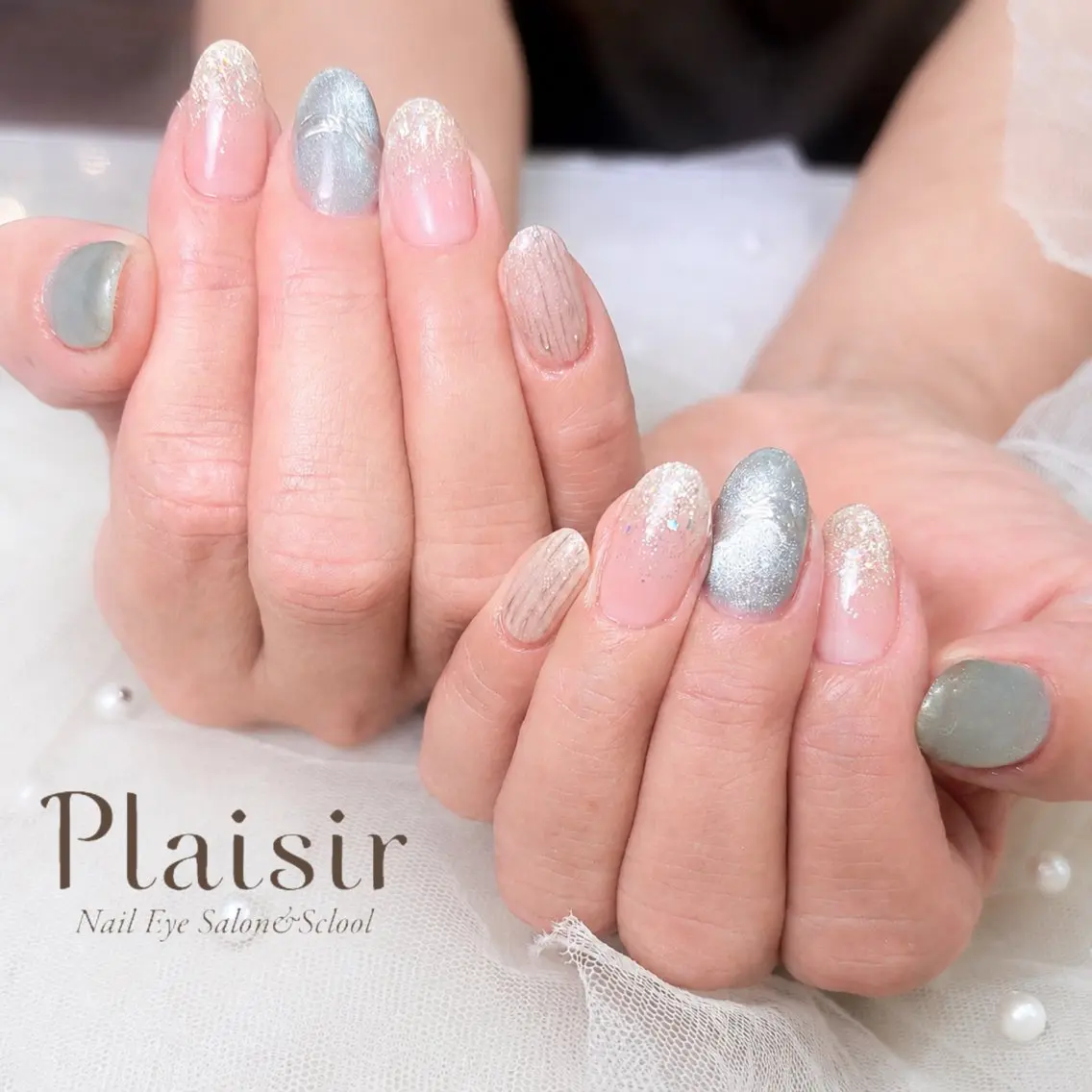 ネイル Plaisir 赤松のネイルデザイン