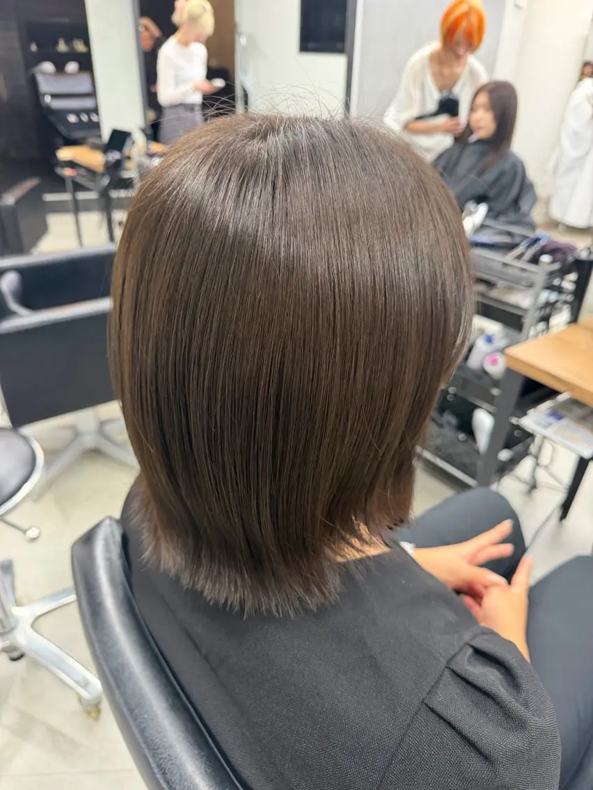 ショート ヘアカラー トリートメント KILLA ゆめか🦋のヘアスタイル