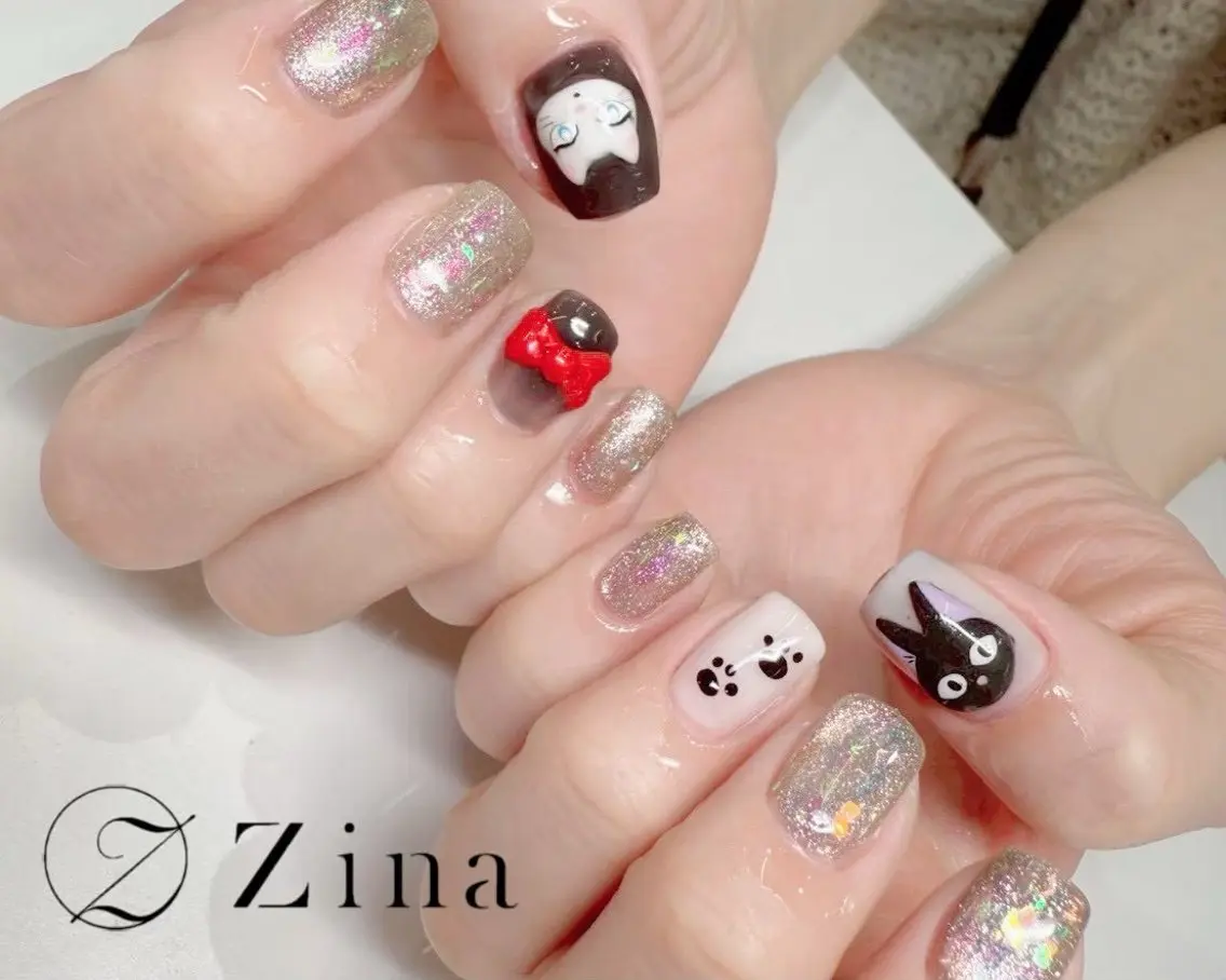 ショート ハンドネイル 自爪育成/zina/ KIMIのネイルデザイン