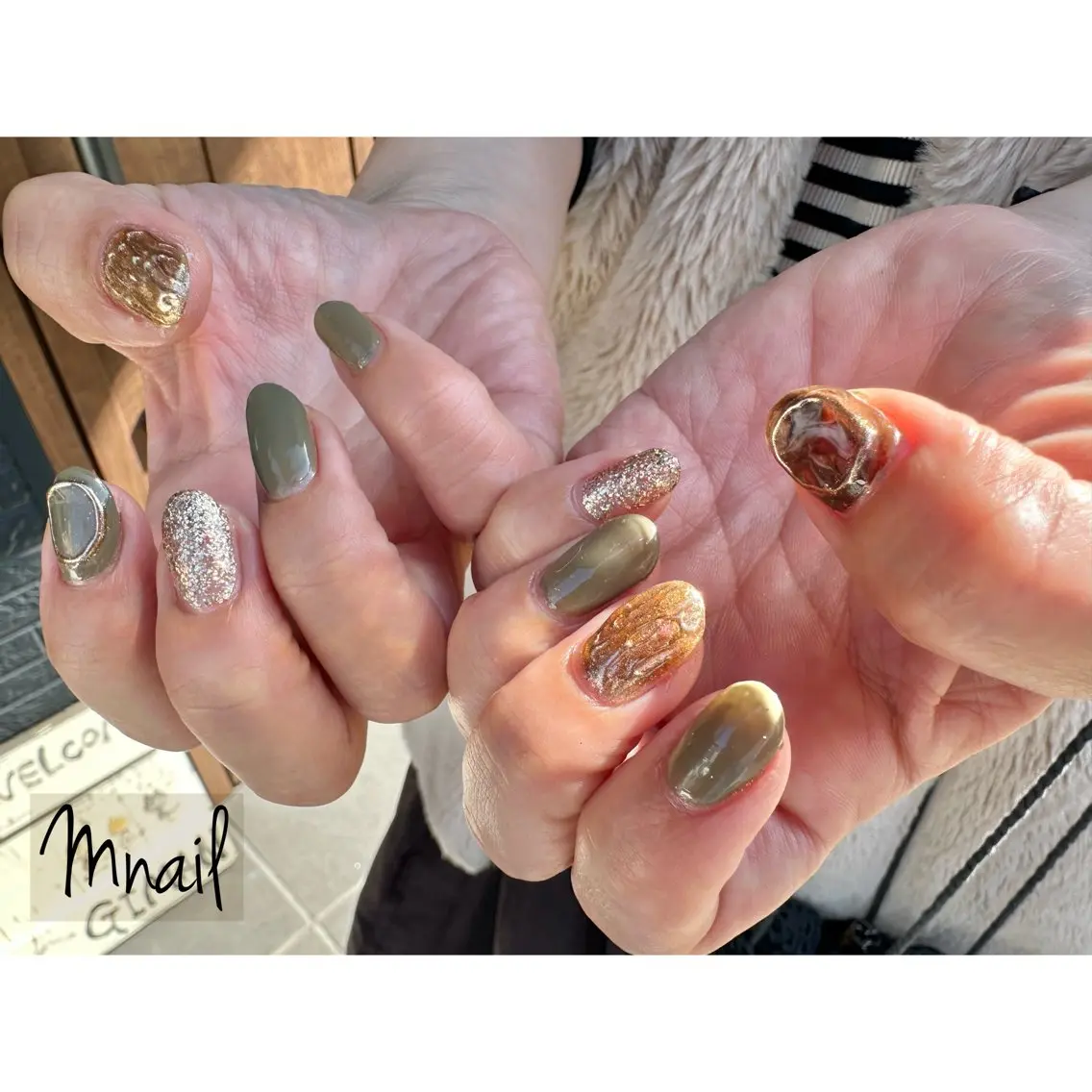 ネイル ニュアンスネイル Mnail ちひろのネイルデザイン