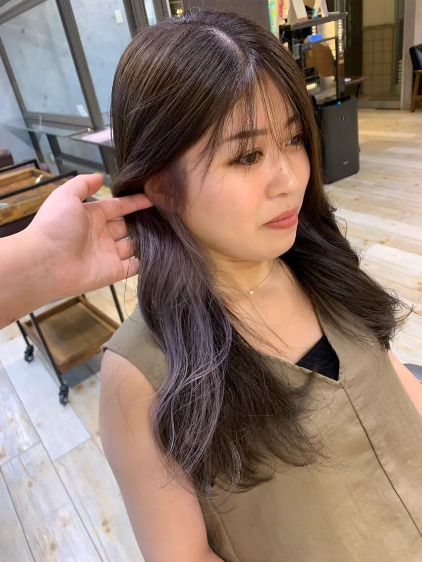 ロング カラー ヘアカラー トリートメント ヘッドスパ メンズ指名NO.1/ マッシュ/パーマのヘアスタイル