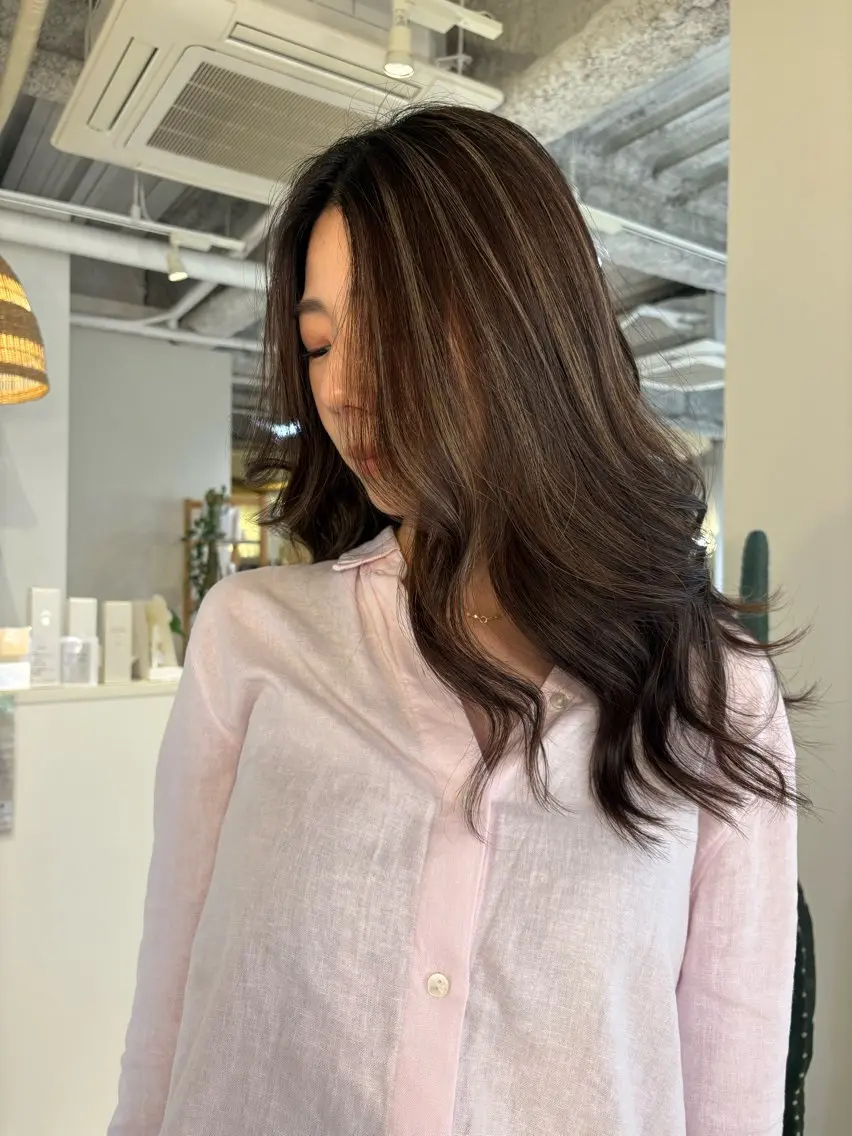 ロング ココルアナ 豊中美容室のヘアスタイル