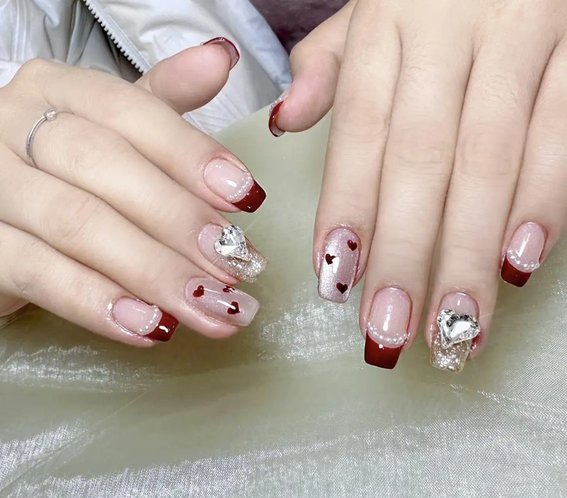 ネイル ハンドネイル ハンドケア 🍑 momo_nailのネイルデザイン