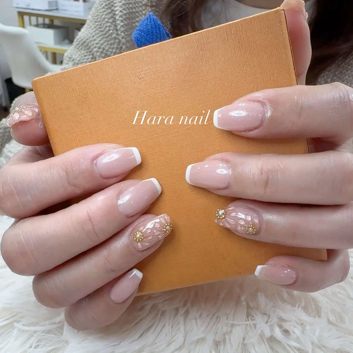 ネイル ジェルネイル 持ち込み パラジェル ハンドネイル ハンドケア Hara Nail 【持ち込みOK】のネイルデザイン