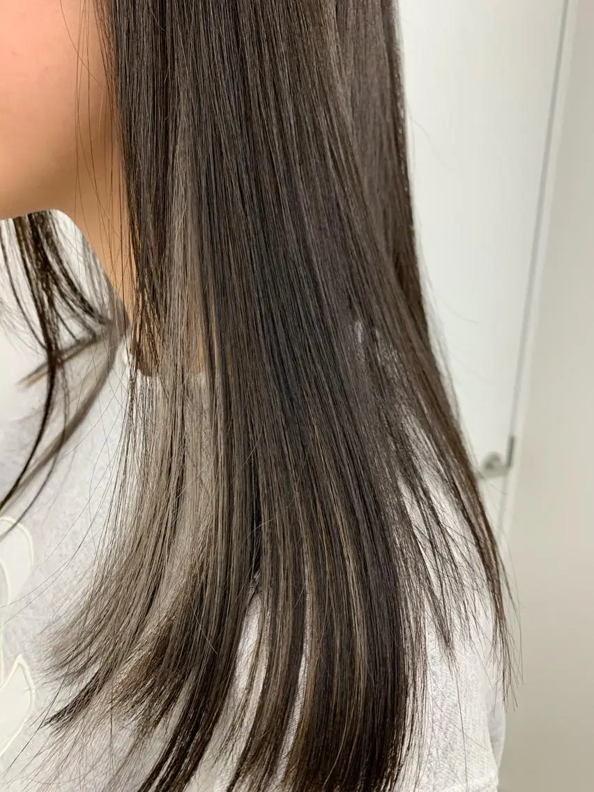 インナーカラー+資生堂マスクTRの写真