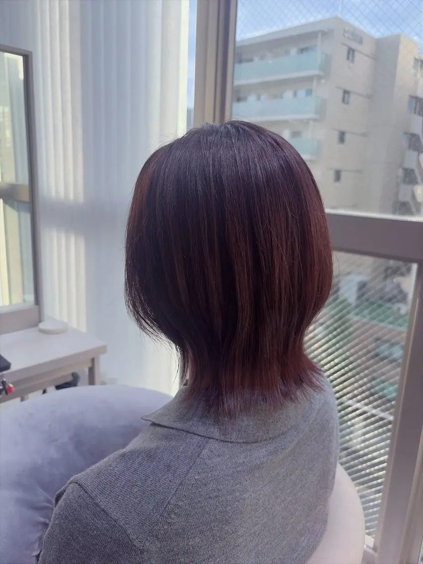 ミディアム ボブ くびれヘア カットモデル募集中 🌷🫧ミオのヘアスタイル
