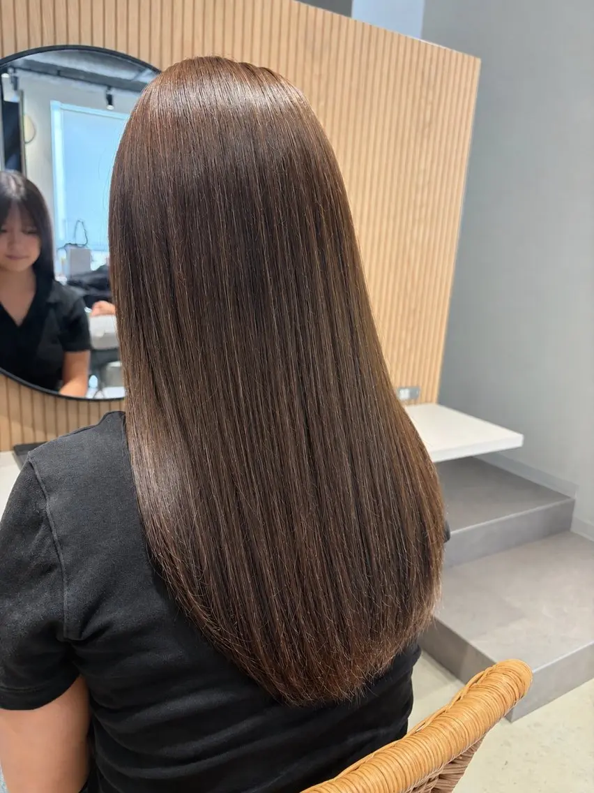 ロング カラー ブラウンカラー 透明感カラー ヘアカラー Haruna /透明感カラーのヘアスタイル