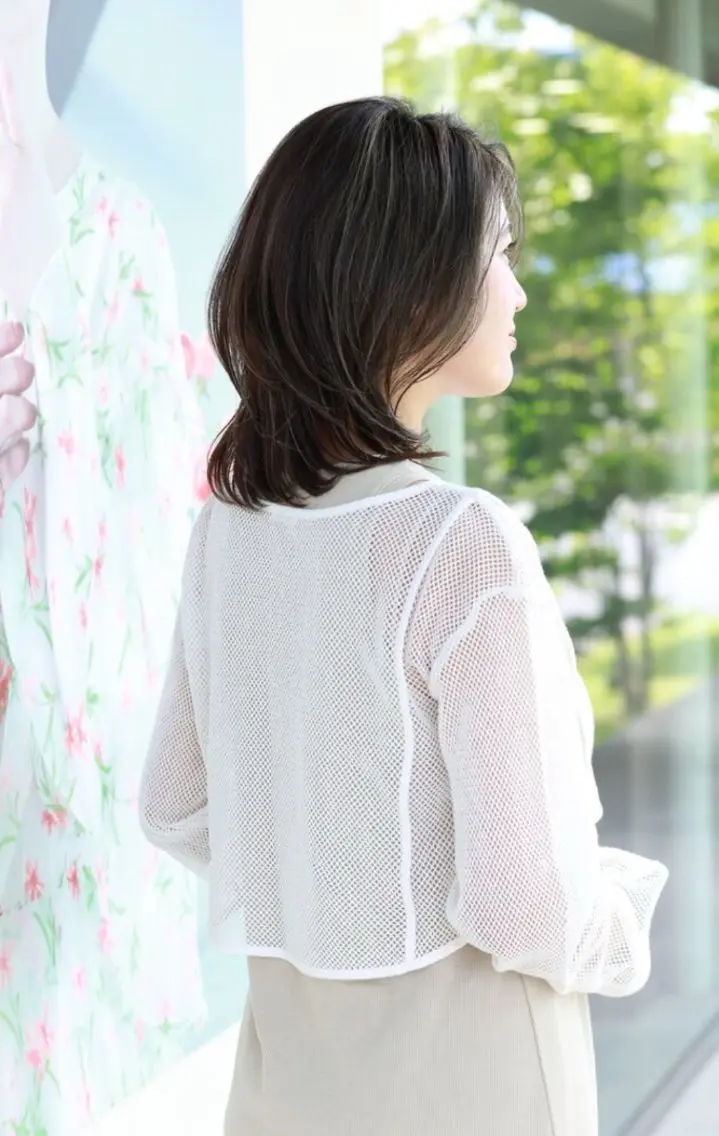 ミディアム 豊永 幸子のヘアスタイル