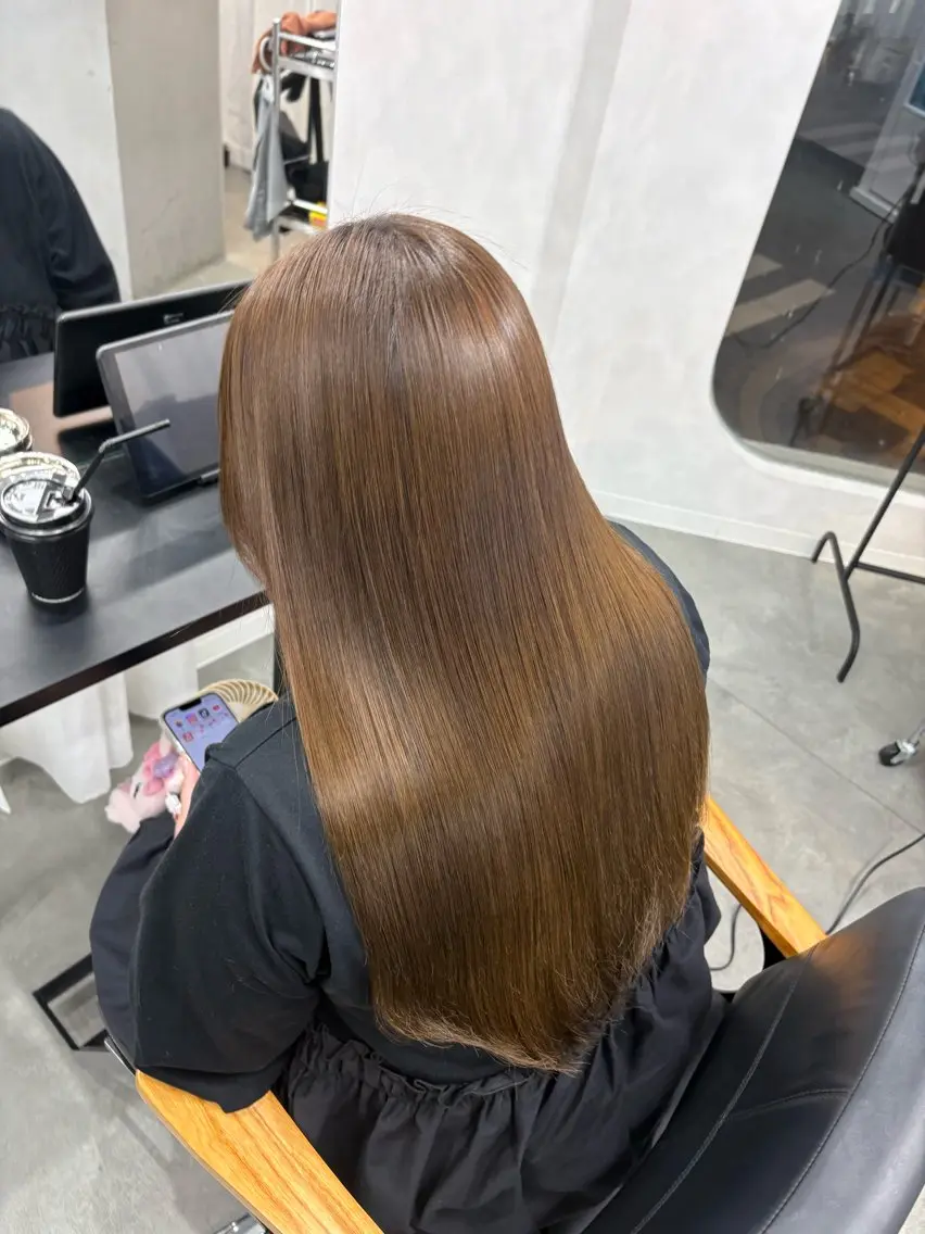 ロング 髪質改善 LIV My【マイ】 髪質改善/箕面のヘアスタイル