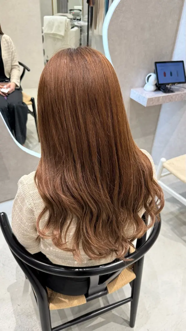 エクステ 馬場 美咲のヘアスタイル