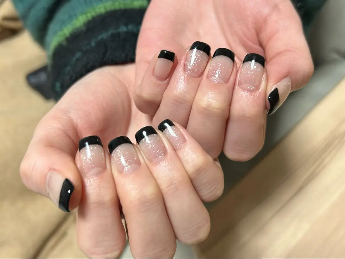 フレンチネイルの写真