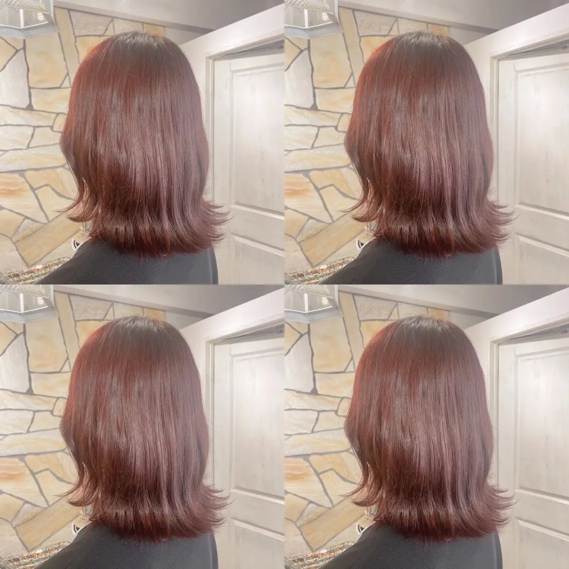 ミディアム カラー Minami. 🩵 再現性特化ヘアのヘアスタイル