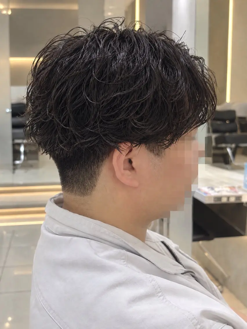 🥇メンズ人気No.1🥇メンズカット➕ニュアンスパーマorフェザーパーマの写真