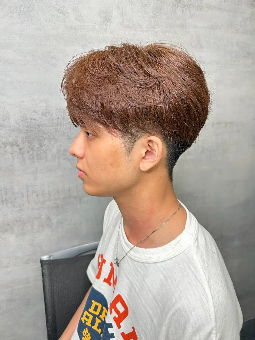 パーマ メンズ 静岡 / 毛流れ特化 /下居真大のヘアスタイル