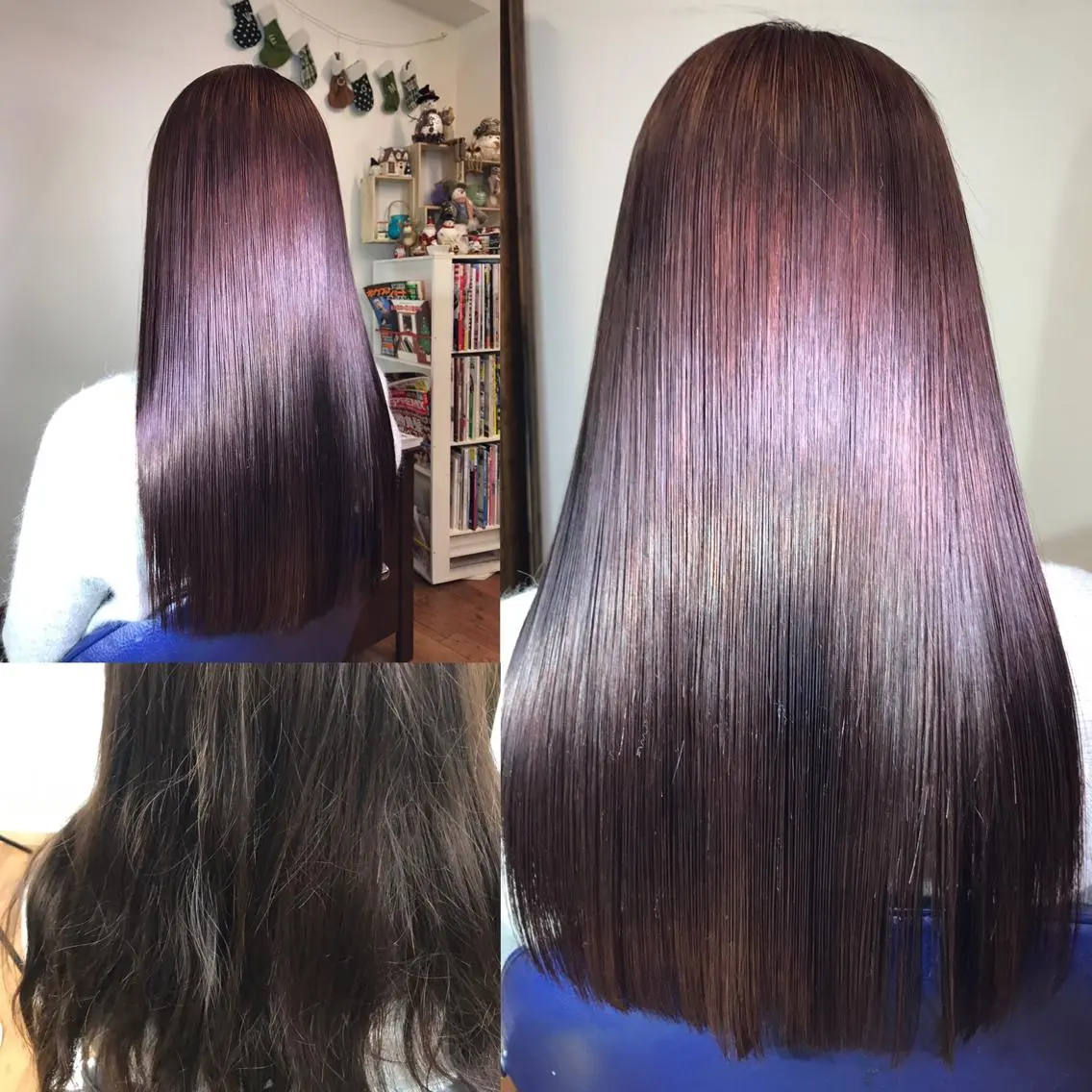 ロング 縮毛矯正 江袋 敏昭のヘアスタイル