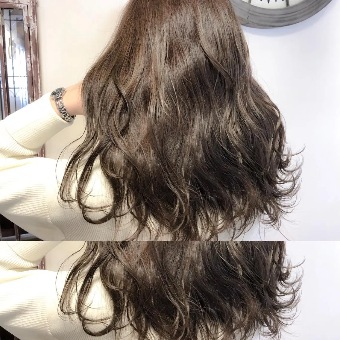 ロング カット ヘアカラー 【天満1艶髪】潤艶/ 髪質改善🌹釣本竜哉のヘアスタイル