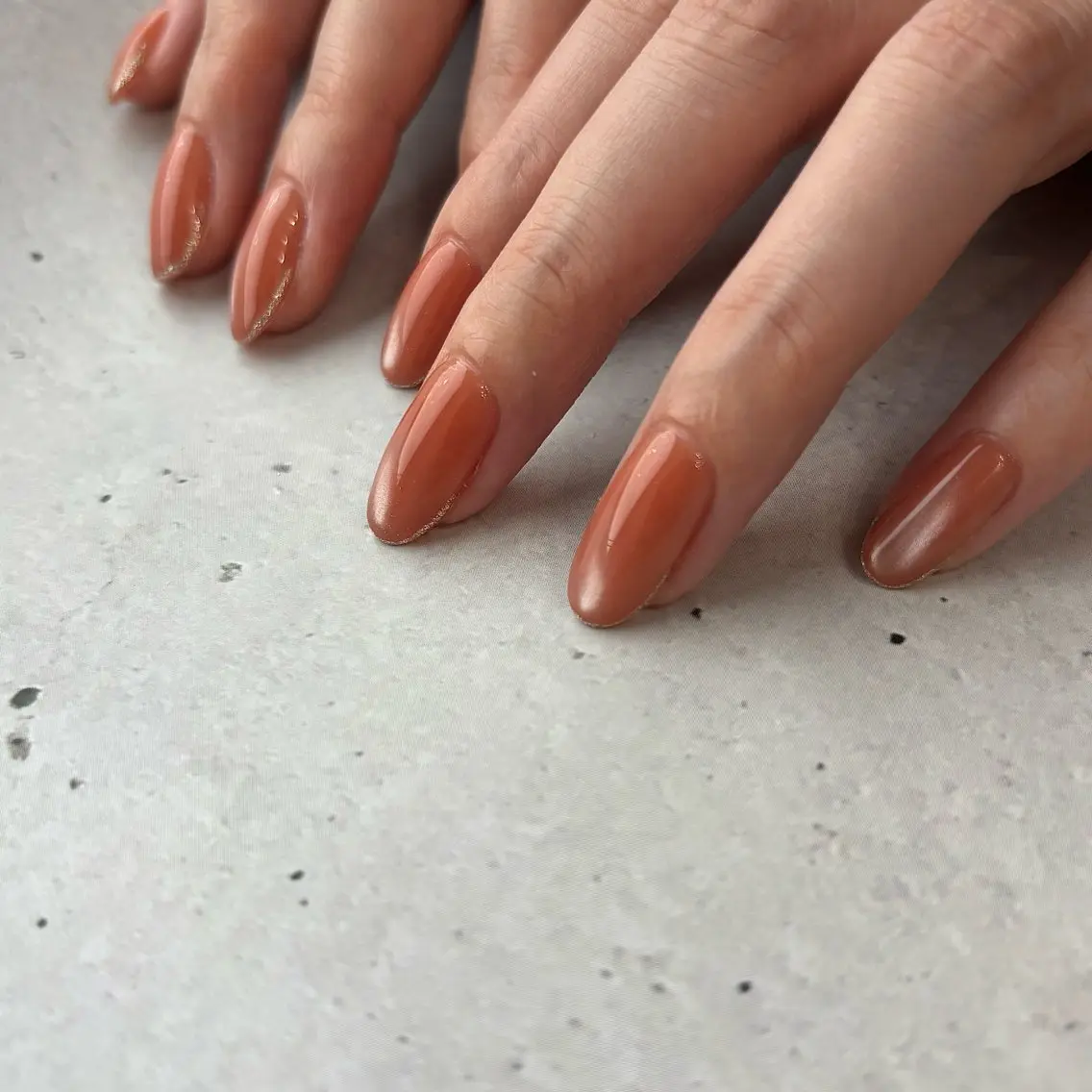 ネイル ラメ(グリッター) ハンドネイル K. nailのネイルデザイン