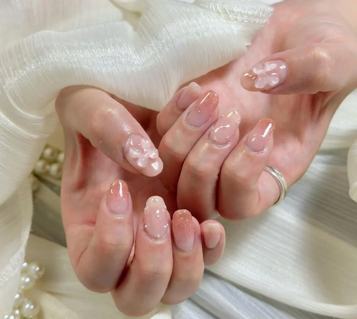 ネイル ハンドネイル 🎀 KiKi_nailのネイルデザイン