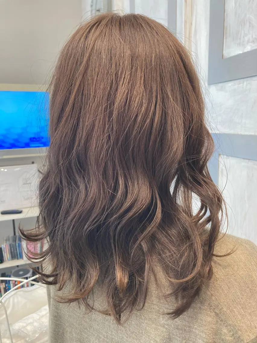 まつ毛パーマ+ヘアカラー✨の写真