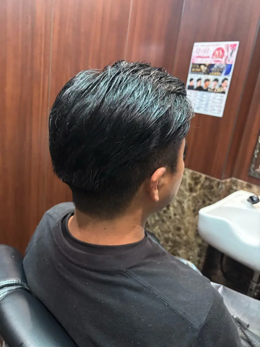 ミディアム 押野 心のヘアスタイル