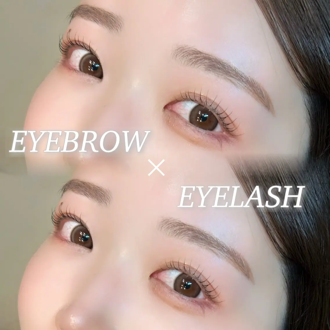 【🫧人気No.3🫧アイブロウwax＋上まつげパーマ＋間引き（毛量調整）＋メイク仕上げ】の写真