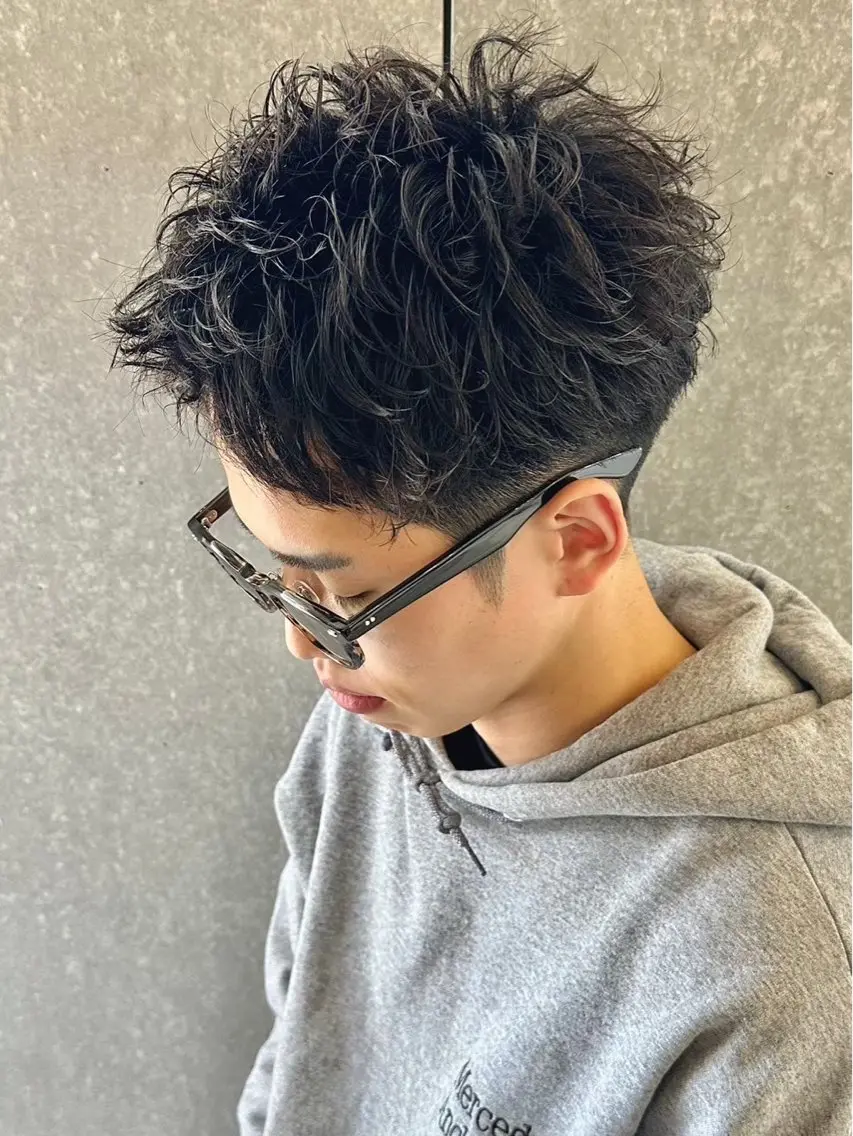 ショート メンズ メンズ専門　太田 楽々のヘアスタイル