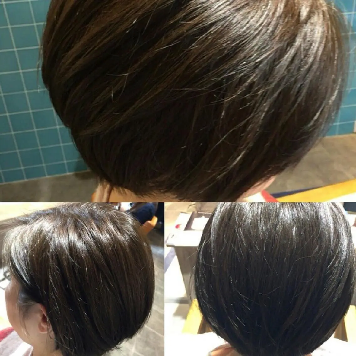 ショート alushe 岡 陽子のヘアスタイル