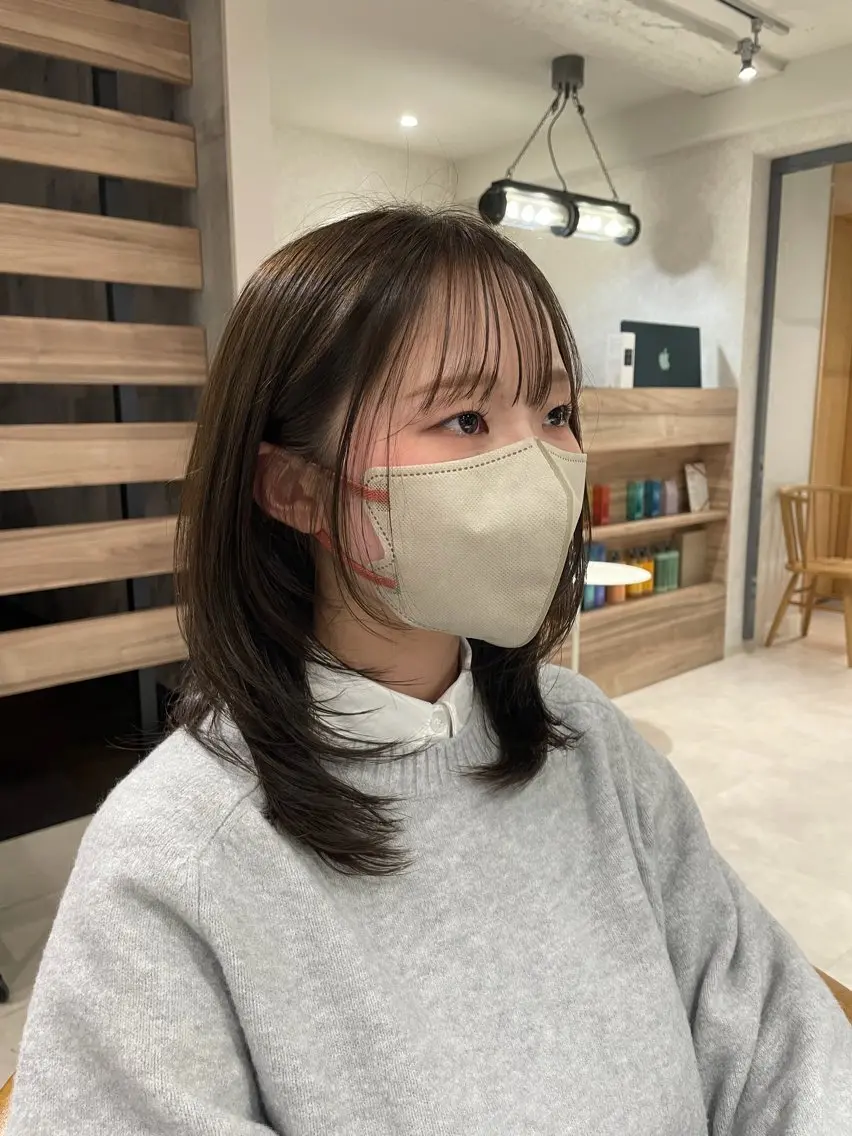 セミロング レイヤーカット カット ヘアカラー トリートメント 似合わせショート/ ヘアケア/根本直樹のヘアスタイル