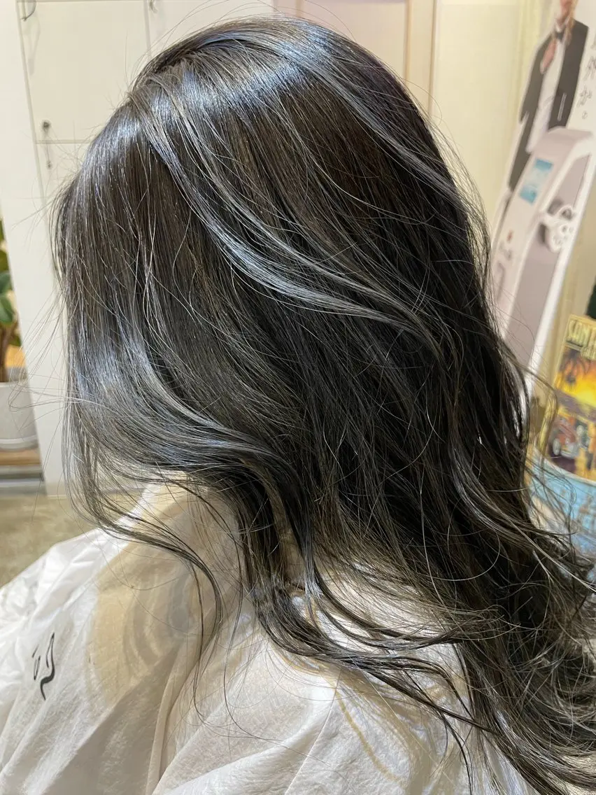 🩵ハイライトカラー＋トリートメント🩵の写真