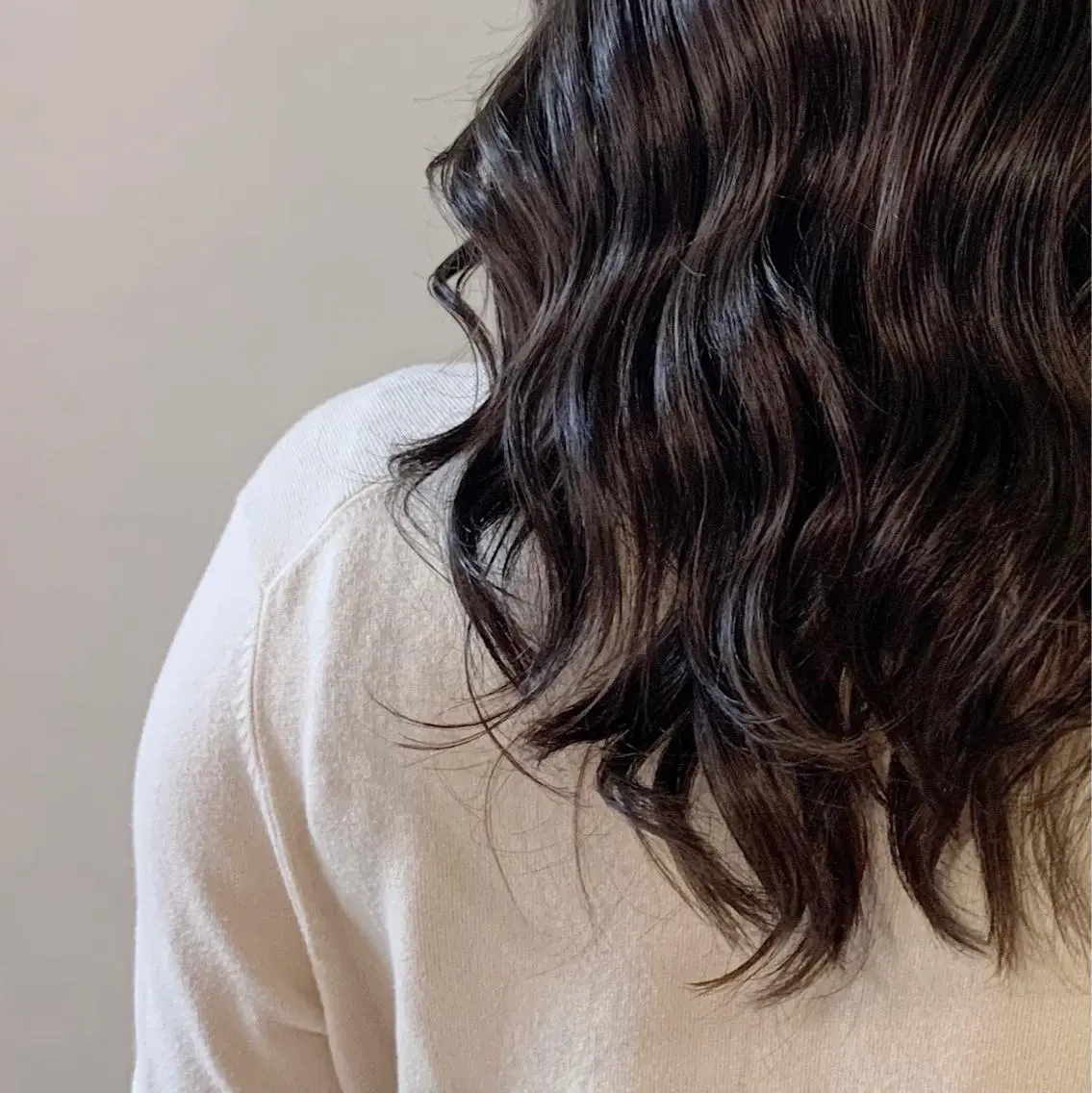 セミロング カラー アッシュ アッシュグレー アッシュグレージュ 透明感カラー グレージュ sumina すみなのヘアスタイル