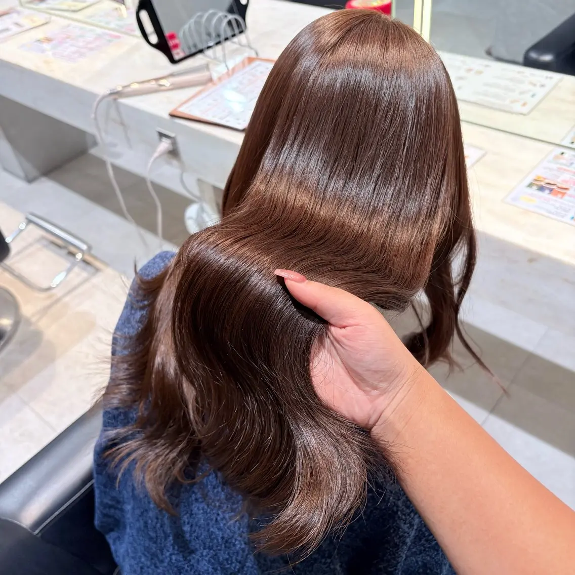 ロング カラー トリートメント 縮毛矯正/Wカラー /アレンジ🌙あまにのヘアスタイル