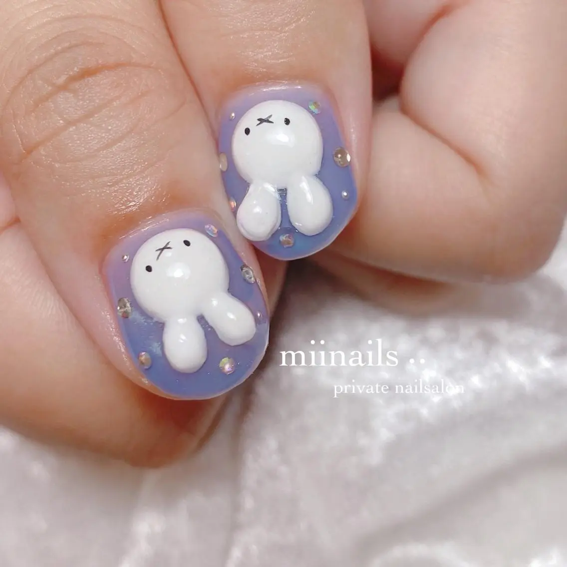 ネイル 韓国ネイル ワンホンネイル ハンドネイル nailsalon miinailsのネイルデザイン