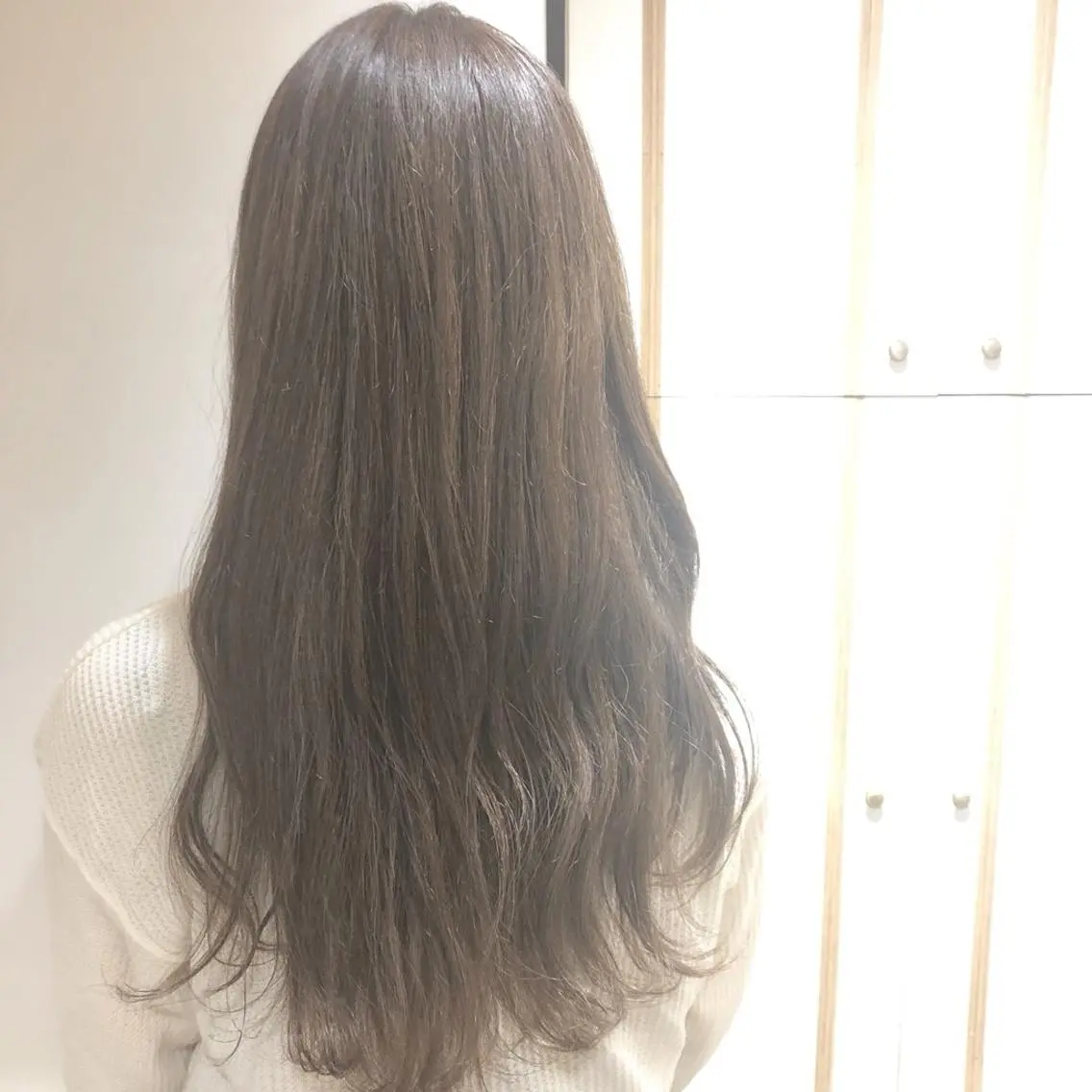 ミディアム カラー マツエク・マツパ 横浜Bob美容師🤎 ERINAのヘアスタイル
