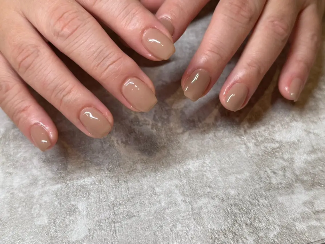 【似合わせ/シンプル】 handワンカラー✨(オフなし)の写真