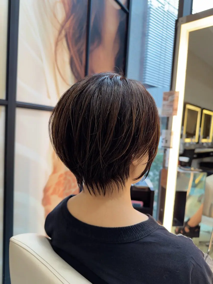 ショート ショートヘア 蔵元 紀葉のヘアスタイル
