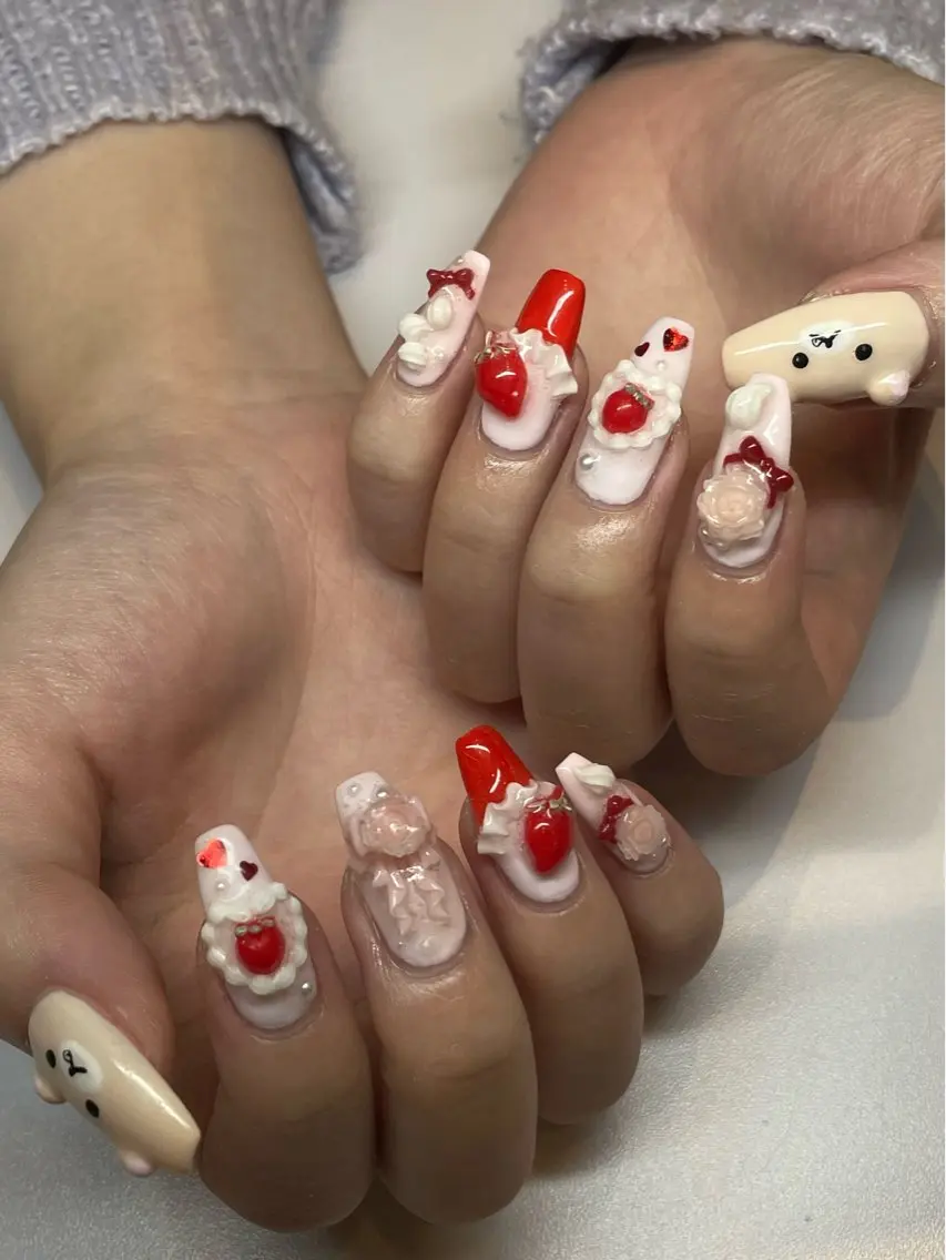 ネイル ハンドネイル すず/ Betty Nailのネイルデザイン