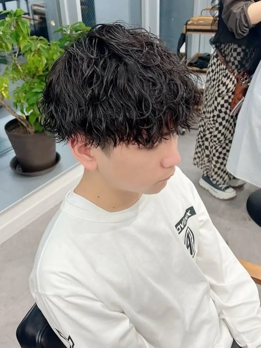 パーマ メンズ メンズパーマ スパイラルパーマ カット パーマ 🐻‍メンズパーマ 特化sota🐻‍のヘアスタイル
